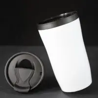 Термостакан Sagga, белый