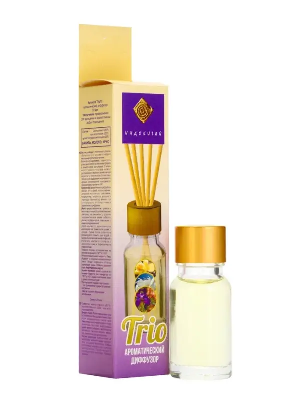 Диффузор ароматический "Ваниль, молоко, ирис" 10 мл