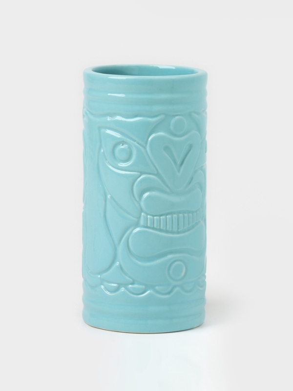 Стакан для коктейлей "Тики остров" светло-голубой