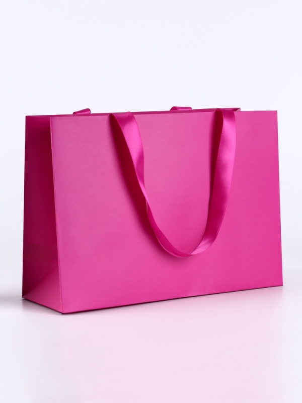 Пакет подарочный &laquo;Фуксия&raquo;, 28&times;20&times;10 см