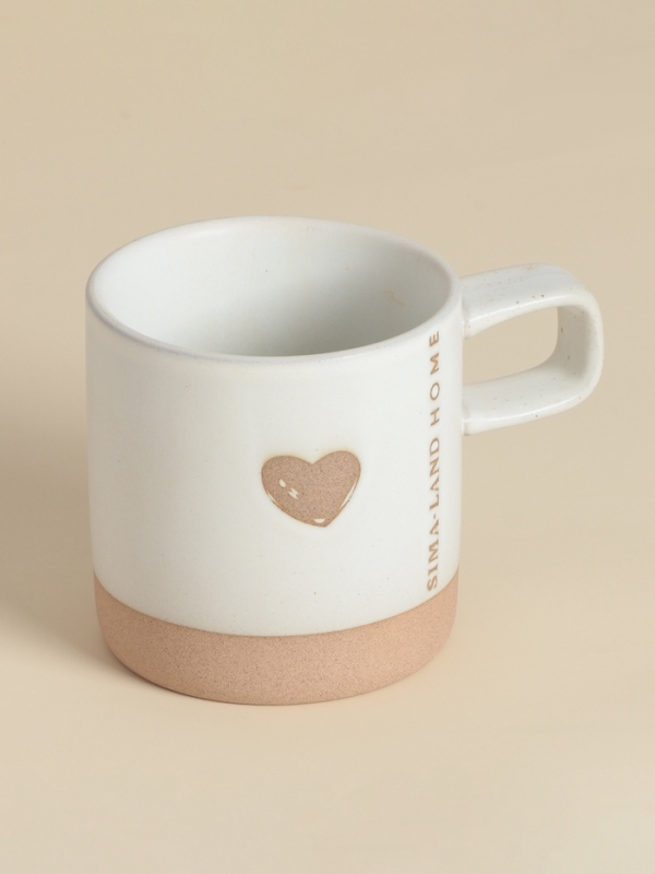 Кружка SL Home "Сердце", 520 мл, 13,5х9,6х9,8 см.
