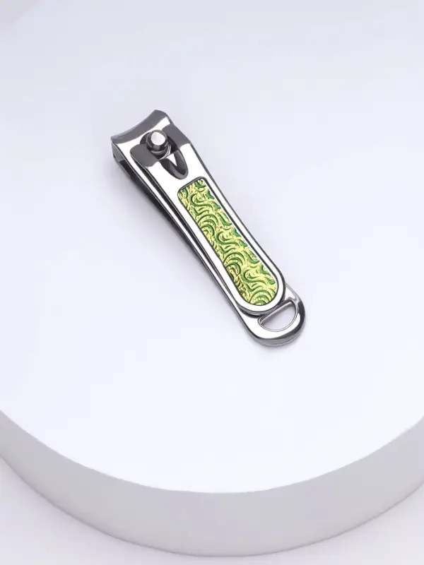 Кусачки книпсер маникюрные, с пилкой, 5 см, в коробке, МИКС