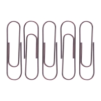 Скрепочница квадратная с магнитом прозрачная пластик, скрепки 100 штук