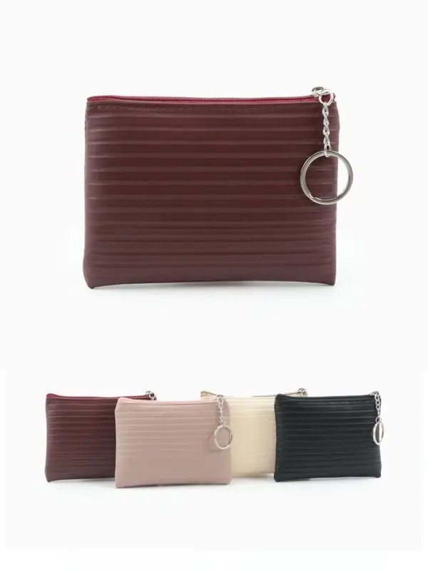 Кошелек жен 13-01-01 Июнь2508, 15*0,5*11 см, отд на молнии, микс