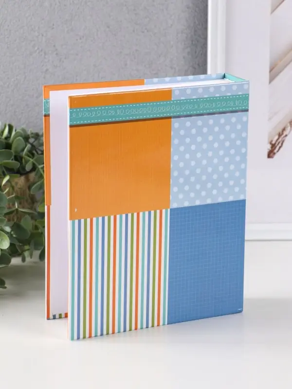 Фотоальбом 200 фото 10X15см, "Мишка с цыплёнком", ПП карм.