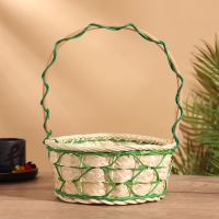 Корзина плетеная 22x22x30 см, ротанг