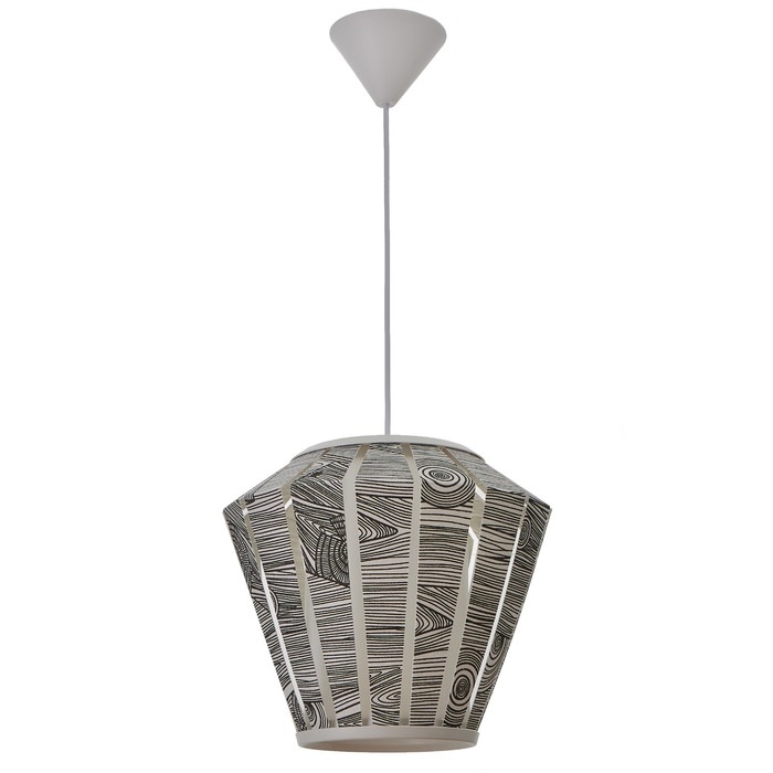 Светильник BayerLux 1674/1WT E27 40Вт бело-черный 29х29х25-125 см