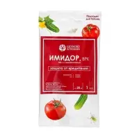 Средство от вредителей на  огурцах и томатах "Имидор", 1 мл