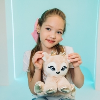 Новогодняя мягкая игрушка &laquo;Олень&raquo;, 20 х 17 см, на новый год