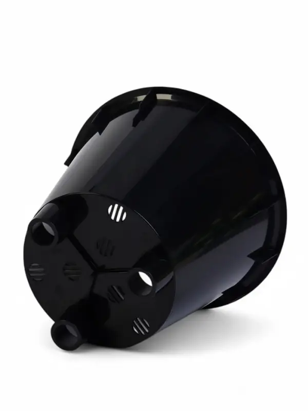 Горшок для цветов "Rosemary" D-23 см, 5 л с дренажной вставкой, белый