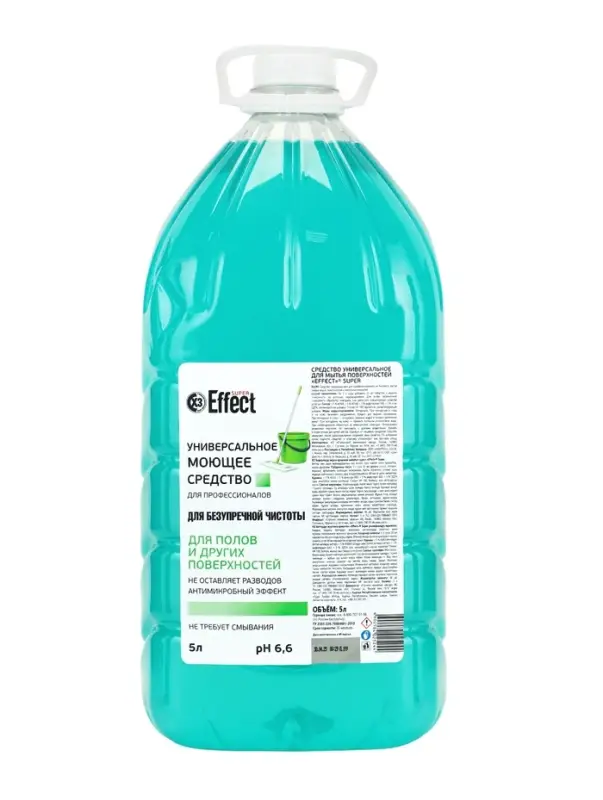EFFECT Super Средство универсальное для мытья поверхностей, 5 л