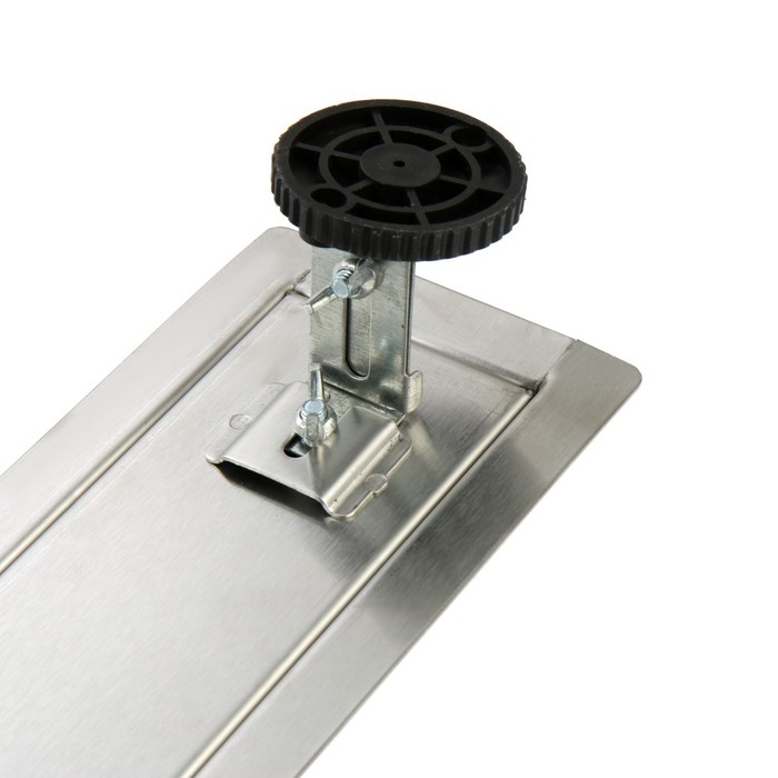 Трап ZEIN engr, c флaнцeм свободного вращ 360&deg;, 7&times;100 см, d=40/50 мм, нерж сталь, сатин