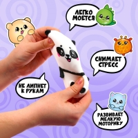 Антистресс сквиш мялка &laquo;Панда&raquo; ,с пастой, в пакете