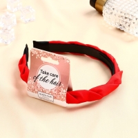 Ободок для волос "Амалия" глянец, 2 см, микс