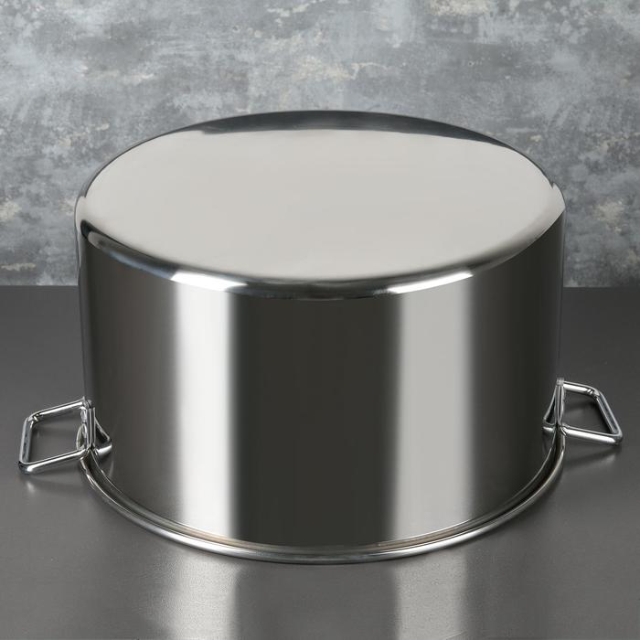 Котёл &laquo;Общепит&raquo;, 40 л, d=45, h=28 см, металлическая крышка