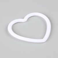 Основа для изготовления ловца снов &laquo;Сердце&raquo;, набор 20 шт., размер 1 шт. &mdash; 6 &times; 6 &times; 0,45 см