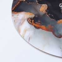 Подложка под торт усиленная, кондитерская упаковка, &laquo;Мрамор&raquo;, 28 см, 2.5 мм