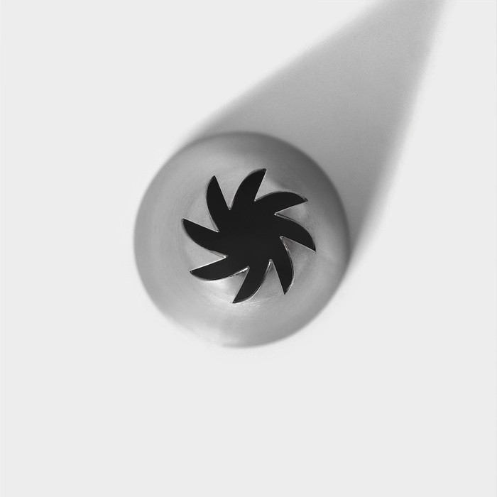 Насадка кондитерская &laquo;Закрытая роза&raquo;, d=3 см, выход 1 см, нержавеющая сталь