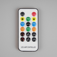 Умная гирлянда &laquo;Нить&raquo; 5 м роса с насадками &laquo;Шарики&raquo;, IP20, черный провод, 100 LED, пульт ДУ, приложение, свечение RGB, USB