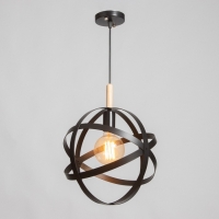 Светильник BayerLux 88304/1 E27 40Вт черный 30,5х30,5х29 -120 см