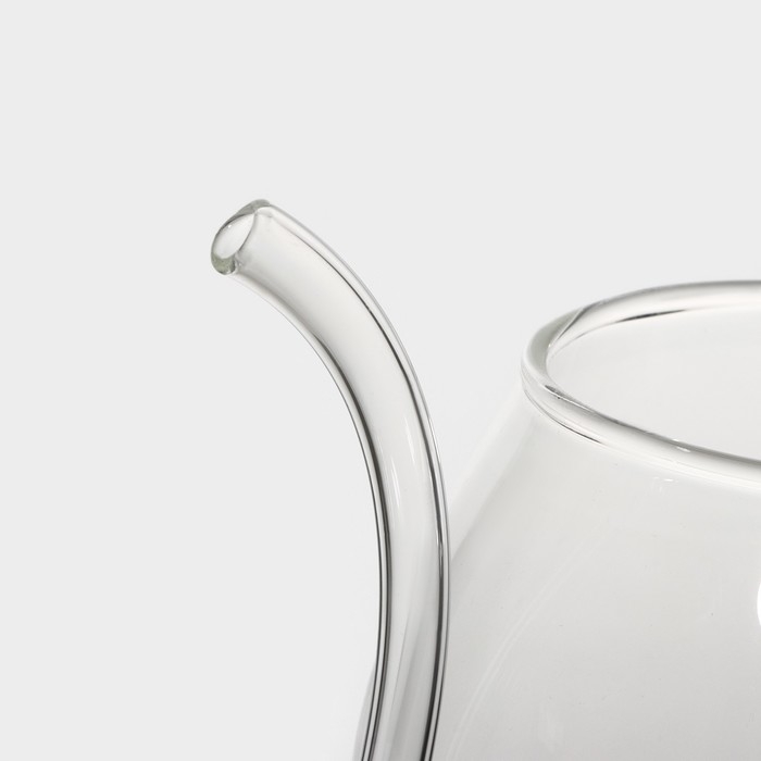 Бокал из стекла с трубочкой для вина Magistro &laquo;Пантера&raquo;, 300 мл