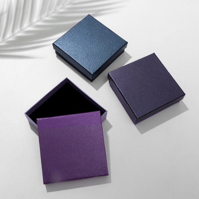 Коробочка подарочная под набор &laquo;Дождь&raquo;, 9&times;9&times;3, цвет МИКС