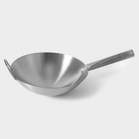 Сковорода-Wok Hanna Kn&ouml;vell из нержавеющей стали Chief, d=30 см, с ручкой
