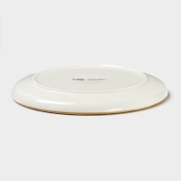 Тарелка пирожковая Magistro &laquo;Церера&raquo;, d=18 см, фарфор, голубой