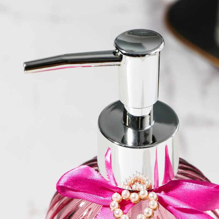 Дозатор для жидкого мыла &laquo;Тропики&raquo;, 400 мл.