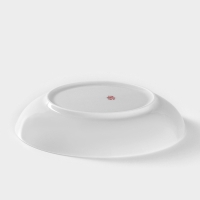 Тарелка фарфоровая глубокая &laquo;Медведь&raquo;, 700 мл, d=20,5 см, белая