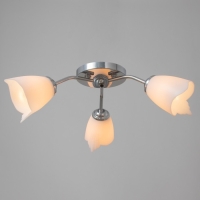 Люстра Оникс 3х15Вт E27 хром 50х50х15см BayerLux