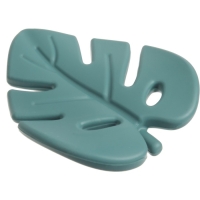 Прорезыватель силиконовый &laquo;Тропики&raquo;, цвет зеленый, Mum&Baby