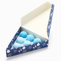 Подарочный набор косметики новогодний &laquo;Уютной зимы&raquo;, бомбочки для ванны, 6 х 20 г, Новый Год