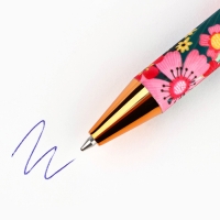 Ручка шариковая автоматическая софт-тач пластик &laquo;Воспитателю: Лучший воспитатель&raquo; синяя паста, 0.7 мм