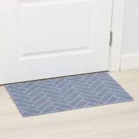 Коврик придверный грязезащитный Доляна &laquo;Лофт&raquo;, 45&times;75 см, цвет серый