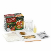 Свеча своими руками на новый год. Создание цветной ароматической свечи с блестками &laquo;Уютная Зима&raquo;, новогодний набор для творчества