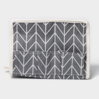 Органайзер для мелочей Доляна &laquo;Зиг-заг&raquo;, 6 карманов, 25&times;13&times;18 см, цвет серый