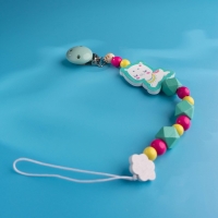 Держатель - игрушка для соски - пустышки &laquo;ТРЕНД. Малышки&raquo;, деревянный, виды МИКС