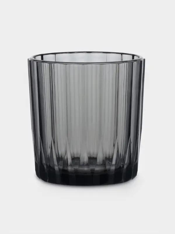 Стакан низкий "Мистерия" графит 250 мл, 6 шт.