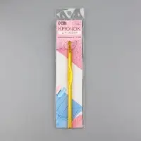 Крючок для вязания, d = 6 мм, 15 см, цвет МИКС