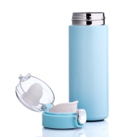 Термос, 400 мл, Simple "Мастер К", сохраняет тепло 8 ч,  20.5х6.3 см, голубой