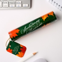 Ручка подарочная &laquo;Любимому учителю&raquo;, металл, синяя паста, 1.0 мм