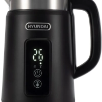 Чайник HYK-S3505 1,5л 2200Вт черный (металл)