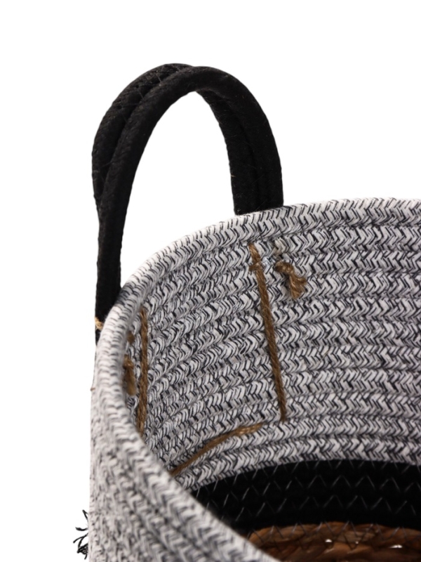 Набор кашпо "Инга" серо-бежевое, 20,5х25/25,5х28/27х33см