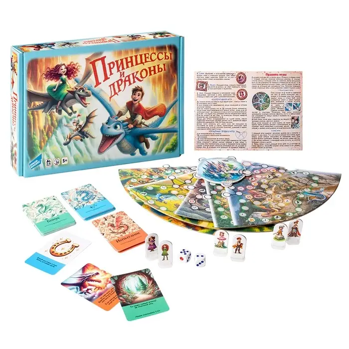 Настольная игра "Принцессы и драконы" 2308C