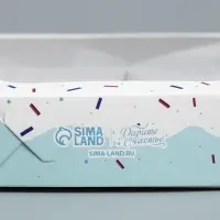 Коробка кондитерская, упаковка, Sweet life, 23 х 20 х 4 см