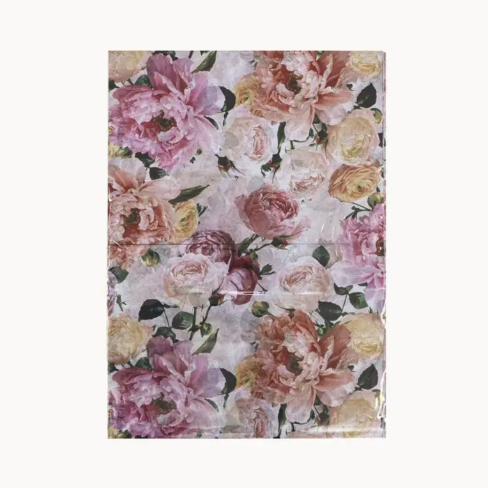 Бумага упаковочная тишью, &laquo;Райский сад&raquo;, 50 см &times; 70 см 17 грамм