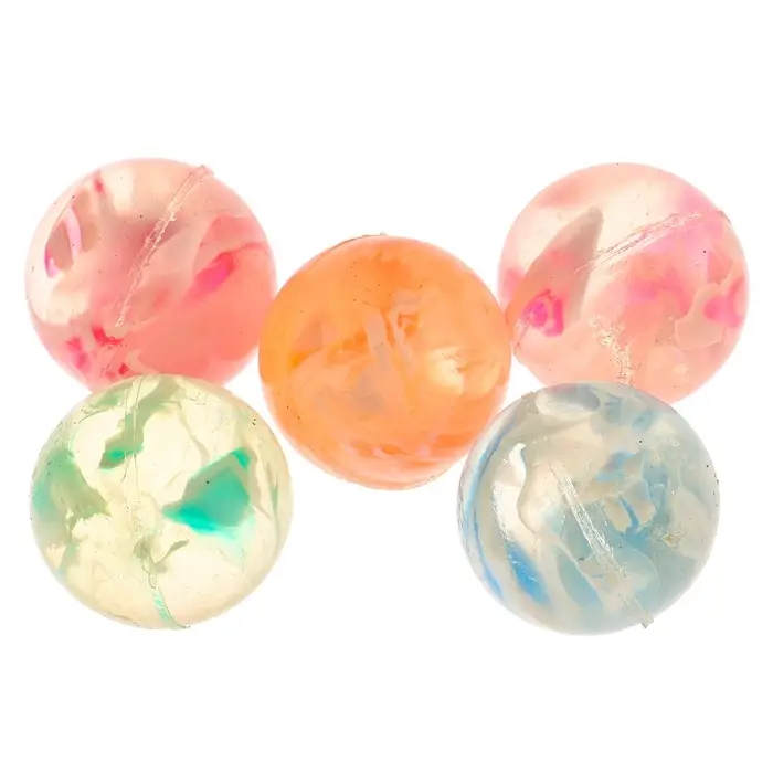 Мяч каучуковый, попрыгунчик &laquo;Жду твой лайк&raquo;,в банке, цвета МИКС, 50 шт