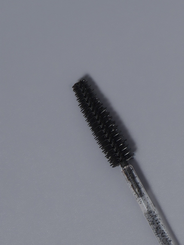 Щёточки для бровей и ресниц, силиконовые, набор - 50 шт, 10,5 см, цвет чёрный/прозрачный