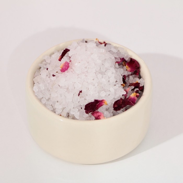 Соль для ванны "8 марта", с лепестками розы, 150г
